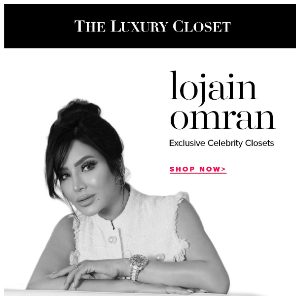 New Celebrity Closet: Shop Lojain Omran's Dazzling Closet