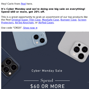 Cyber Monday Savings