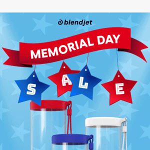 Take advantage of our Memorial Day Sale! 🇺🇸