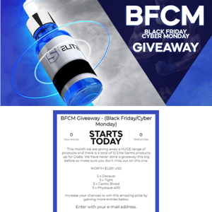 BFCM Giveaway 🎁