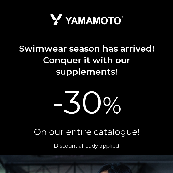 Yamamoto Nutrition, discover the brand new promotions on Yamamoto