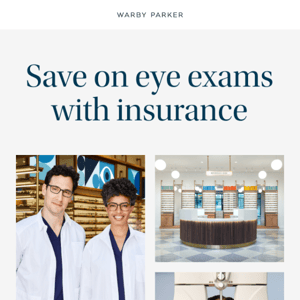 Have insurance? Get an eye exam!