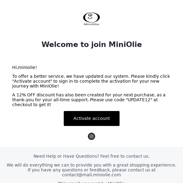Welcome to join MiniOlie