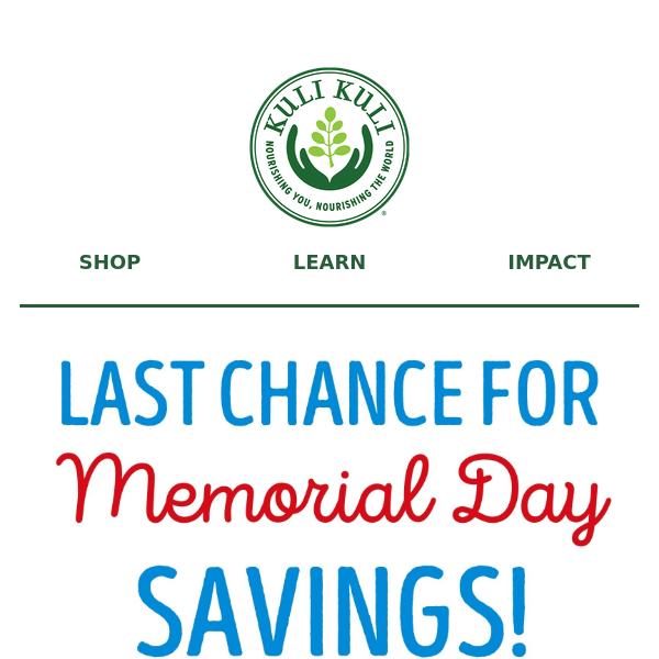 Last Day To Save Up To 25% Sitewide!