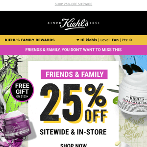 PSA: 25% Off PLUS Free Gift!