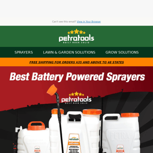 Big Savings + Battery Power = PetraTools