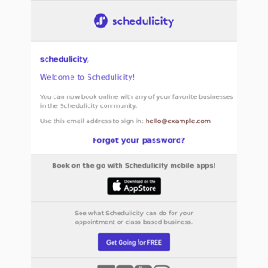 Welcome to Schedulicity!