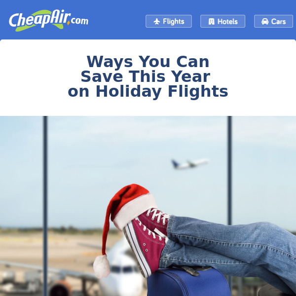 Don’t Wait to Buy Your Holiday Flights This Year
