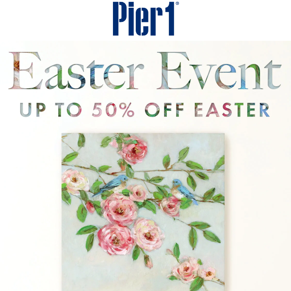 🌼 Up to 50% Off Easter Sale: Spring into Savings!