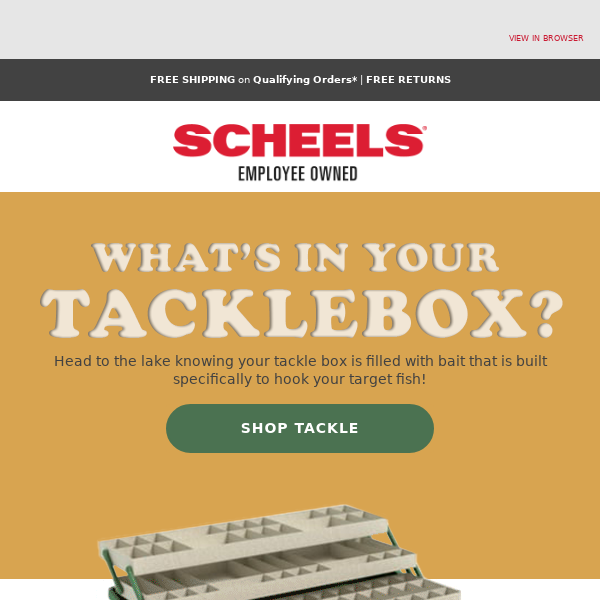 What's in Your Tackle Box? 🎣 - SCHEELS