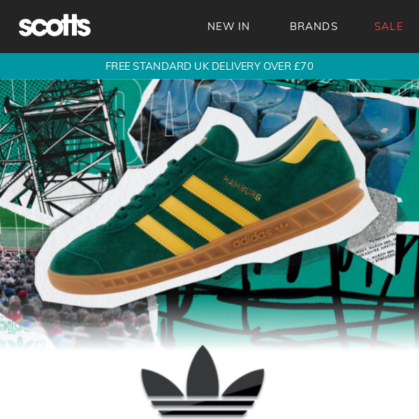 Have you seen the NEW adidas Originals Hamburg? 👟 - Scotts