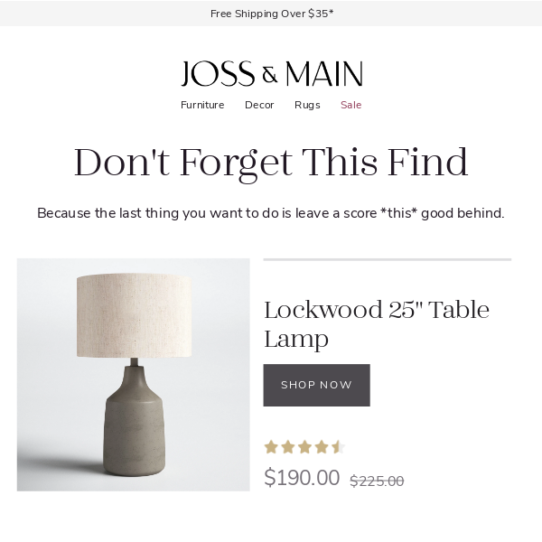 Table Lamps you'll love!