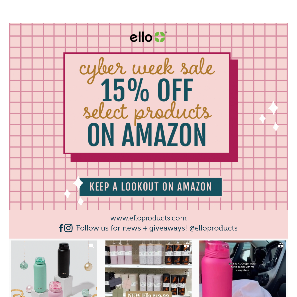 Amazon Cyber Week Deals Are Coming! 📆