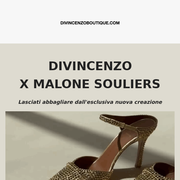 DIVINCENZO X MALONE SOULIERS⭐