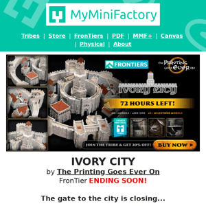 3D print your own Ivory City 🏰