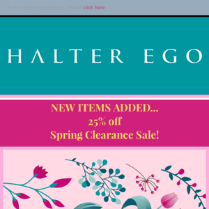 HALTER EGO | Our SPRING CLEARANCE Sale Just Got BIGGER & BETTER! 💐🌼
