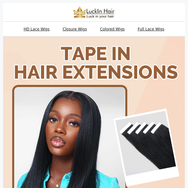[UPGRADE EXTENSION] | Tape Weft Only $69.89+ Extra 20% OFF