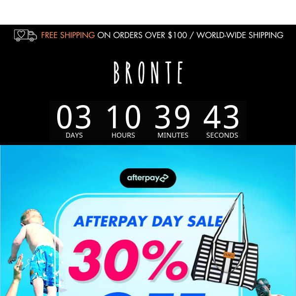 Hey there, Afterpay Day Sale Is Here!