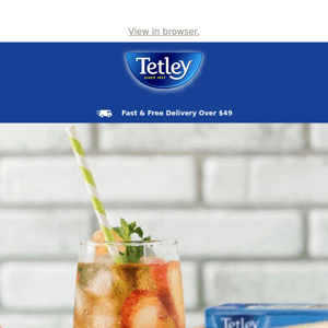 Tetley Iced Tea on Sale!