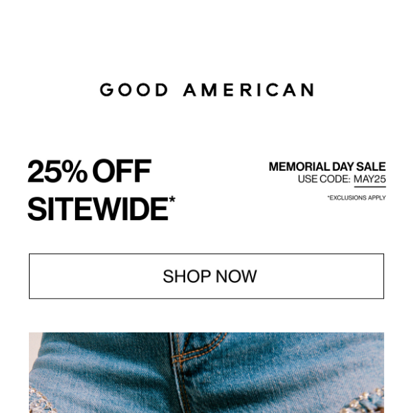 Have You Shopped the Memorial Day Sale?