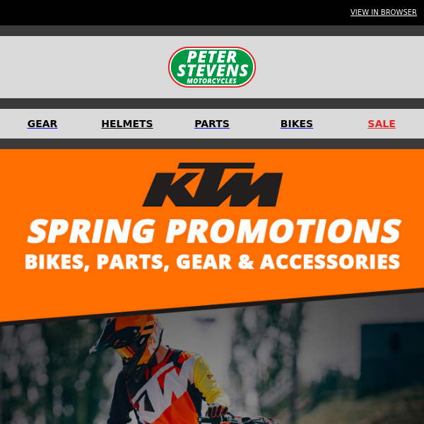 FREE Akrapovic with MX MY24 KTMS + More KTM Deals - SHOP NOW