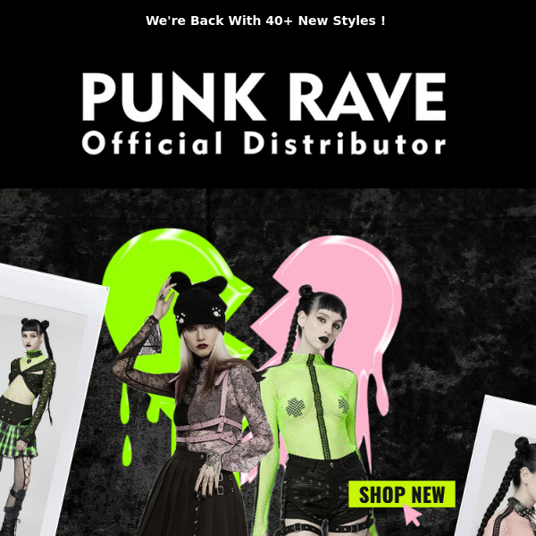 We Missed You Punk Rave, Discover 40+ New Styles NOW ! 👁️