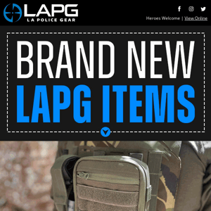 All new from LAPG! 🔥