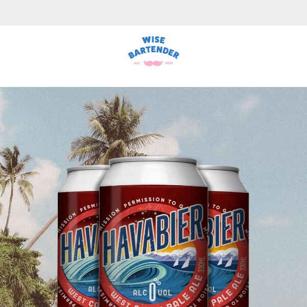 Introducing Havabier's New Zero-ABV West Coast Ale 🍺 - Wise Bartender