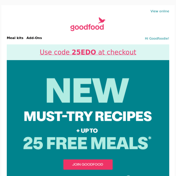 NEW Must-Try Recipes + 25 FREE Meals 🤩