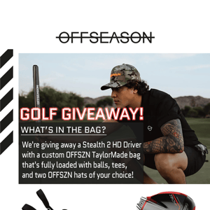 Enter to win a Stealth 2 Driver!