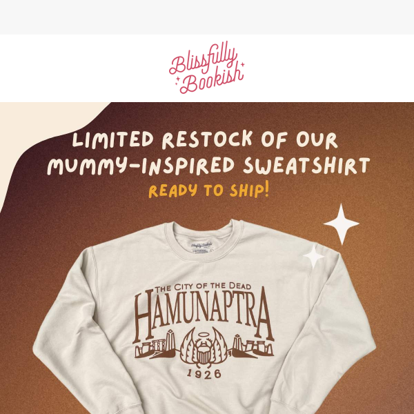 Embrace Adventure with Our Hamunaptra Sweatshirt