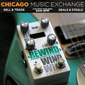 NEW FROM ALEXANDER PEDALS: The Rewind Programmable Echo