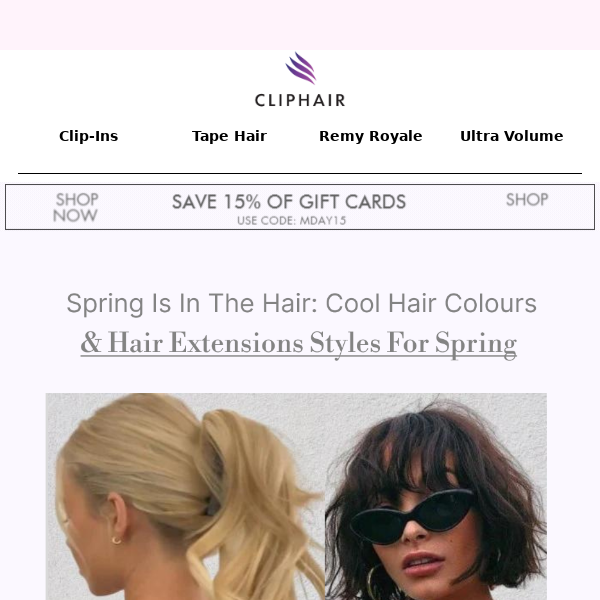 Spring Fling: Hair Colors & Extensions for the Season!