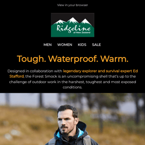 Save £149 on the ultimate waterproof smock.