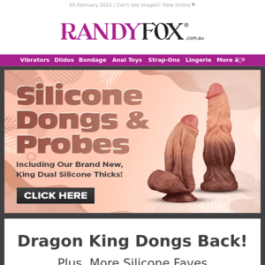 Dragon Silicone Dongs Back! 😱