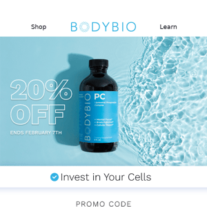 [20% OFF] The Total Body Support Your Cells Crave