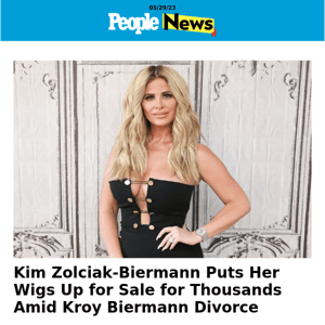 Kim Zolciak-Biermann puts her wigs up for sale for thousands amid Kroy Biermann divorce