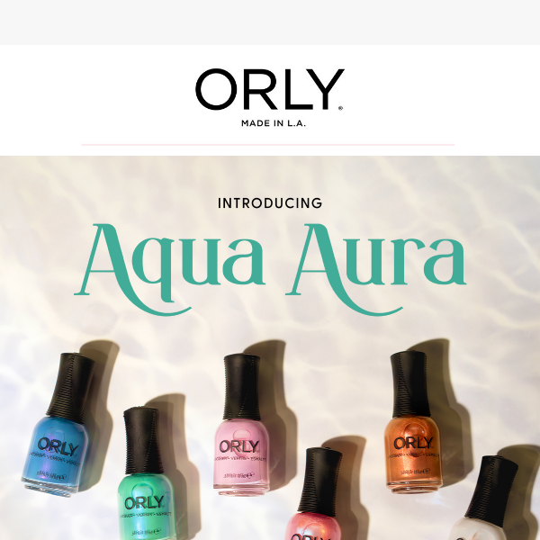 A Nail Expert Gives Some Tips on Aqua Aura