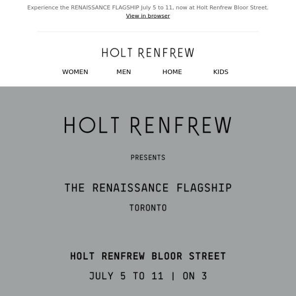 Fendi opens flagship at Holt Renfrew in Toronto