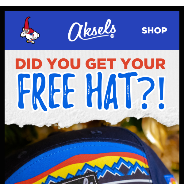 FREE Hat Offer Ends 1/21! 🧢