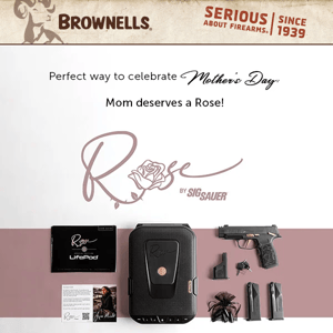 Perfect for Mother's Day: Sig P365 Rose!