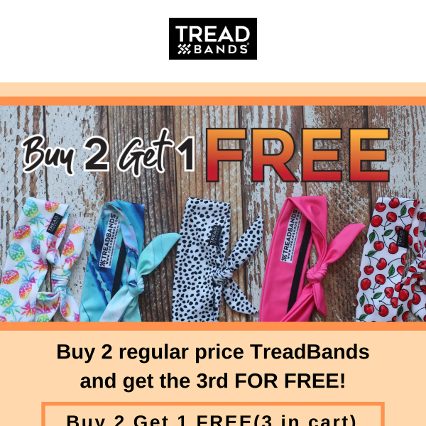 Buy 2 Get 1 FREE Sale!