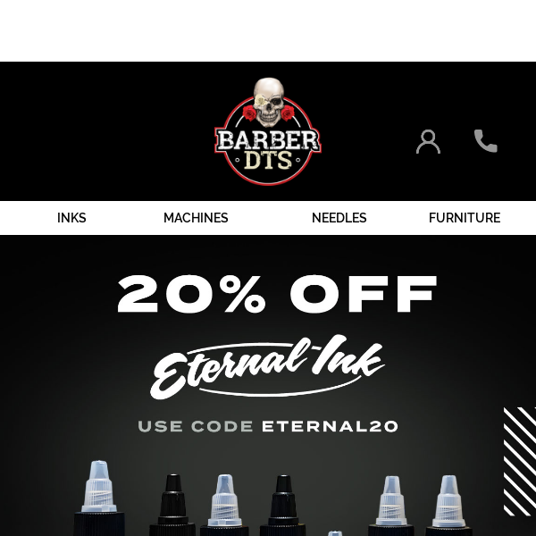 20% Off Eternal Ink 🤯