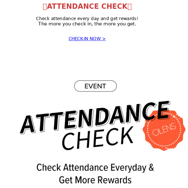 [EVENT] Check in everyday & get rewards ⭐