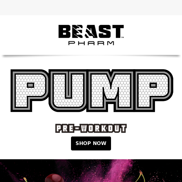 PUMP: Workout Like A Beast, Sleep Like a Baby