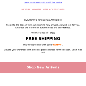 Last day for FREE Shipping!