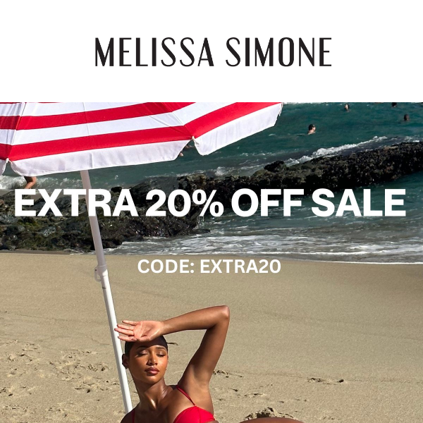 DON'T MISS OUT: Additional 20% Off Sale