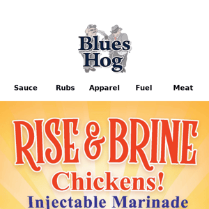 🤩NEW! 🍗Rise & Brine Injectable Marinade, Gall jug Wild and Raspberry chipotle!🤩