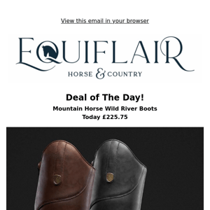 Deal of the Day - Mountain Horse Wild River Long Boots