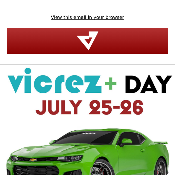Vicrez Plus Day is right around the corner!!